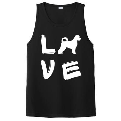 Love Portuguese Water Dog Great Gift PosiCharge Competitor Tank