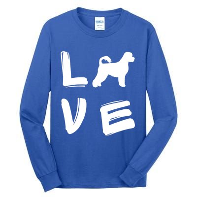 Love Portuguese Water Dog Great Gift Tall Long Sleeve T-Shirt