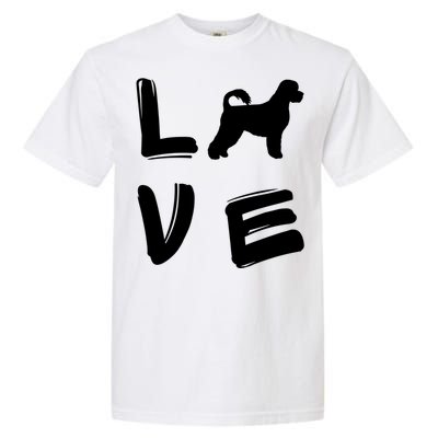 Love Portuguese Water Dog Great Gift Garment-Dyed Heavyweight T-Shirt