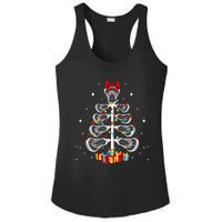 Lacrosse Player Xmas Gift Lacrosse Christmas Tree Ladies PosiCharge Competitor Racerback Tank