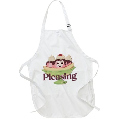 Limted Pleasing YouVe Got Me Whipped Full-Length Apron With Pockets