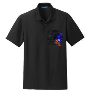 Libra Queen Afro Melanin Birthday Gift For Black Wo Dry Zone Grid Polo