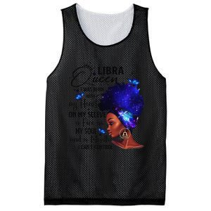 Libra Queen Afro Melanin Birthday Gift For Black Wo Mesh Reversible Basketball Jersey Tank