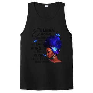 Libra Queen Afro Melanin Birthday Gift For Black Wo PosiCharge Competitor Tank