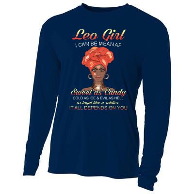 Leo Queens Are Born In Leo Cooling Performance Long Sleeve Crew