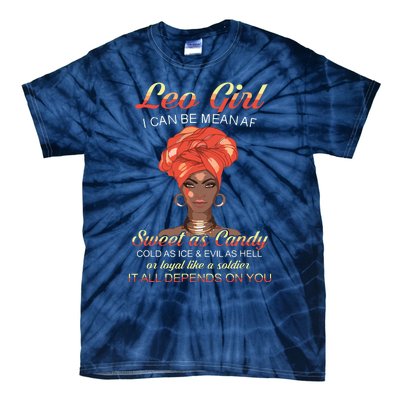 Leo Queens Are Born In Leo Tie-Dye T-Shirt