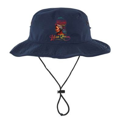 Libra Queen Afro Women September October Melanin Birthday Legacy Cool Fit Booney Bucket Hat