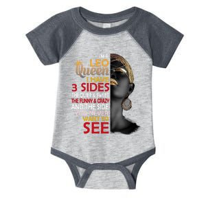 Leo Queens Are Born In July 23 August 22 Black Zodiac Birthday Black Women Infant Baby Jersey Bodysuit