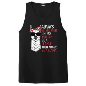 LLama Quote Apparel LLama Lovers Cute Alpacas PosiCharge Competitor Tank