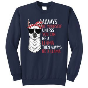 LLama Quote Apparel LLama Lovers Cute Alpacas Sweatshirt