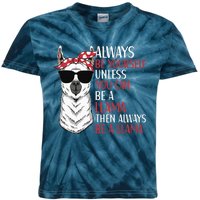 LLama Quote Apparel LLama Lovers Cute Alpacas Kids Tie-Dye T-Shirt