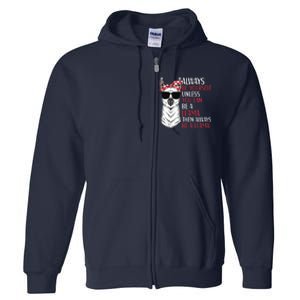 LLama Quote Apparel LLama Lovers Cute Alpacas Full Zip Hoodie