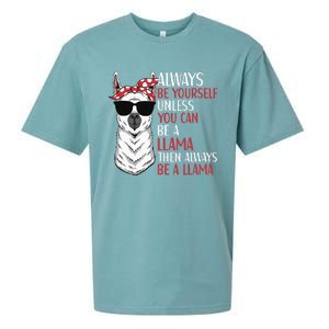 LLama Quote Apparel LLama Lovers Cute Alpacas Sueded Cloud Jersey T-Shirt