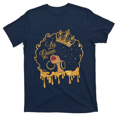 Leo Queens Are Born In July 23 August 22 Birthday T-Shirt