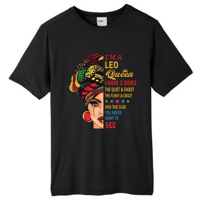 Leo Queens Are Born In July 23 August 22 Tall Fusion ChromaSoft Performance T-Shirt