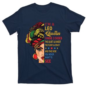 Leo Queens Are Born In July 23 August 22 T-Shirt