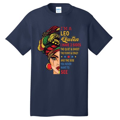 Leo Queens Are Born In July 23 August 22 Tall T-Shirt