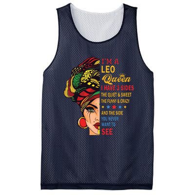 Leo Queens Are Born In July 23 August 22 Mesh Reversible Basketball Jersey Tank