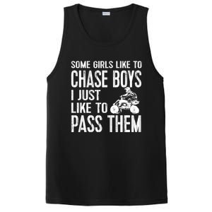 Ladies Quad Atv Utv 4 Wheeler Mudding Racing Great Gift Chase Cool Gift PosiCharge Competitor Tank