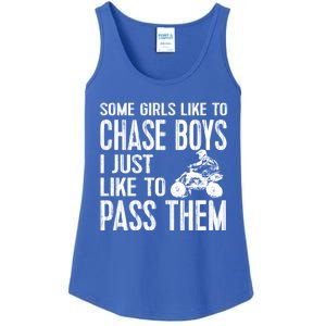 Ladies Quad Atv Utv 4 Wheeler Mudding Racing Great Gift Chase Cool Gift Ladies Essential Tank