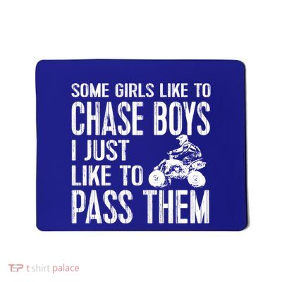 Ladies Quad Atv Utv 4 Wheeler Mudding Racing Great Gift Chase Cool Gift Mousepad