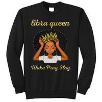 Libra Queens Black Queen September October Birthday Sweatshirt