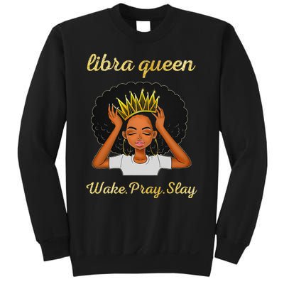 Libra Queens Black Queen September October Birthday Sweatshirt