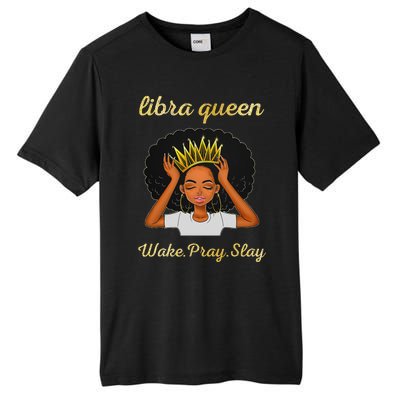 Libra Queens Black Queen September October Birthday Tall Fusion ChromaSoft Performance T-Shirt