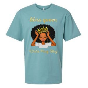 Libra Queens Black Queen September October Birthday Sueded Cloud Jersey T-Shirt