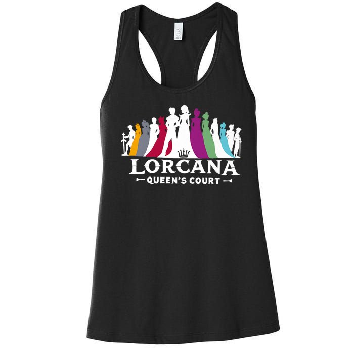 Lorcana Queens Court Women's Racerback Tank