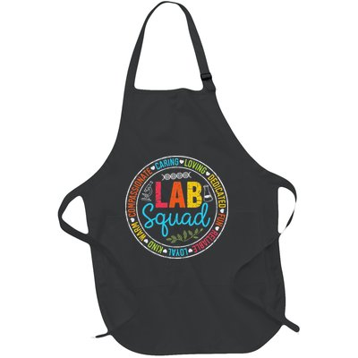 Lab Quad Crew Lab Week 2025 Laboratory Mls Mlt Lab Scientist Full-Length Apron With Pockets