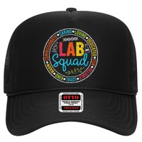 Lab Quad Crew Lab Week 2025 Laboratory Mls Mlt Lab Scientist Trucker Hat