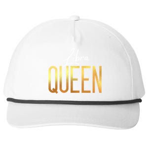 Libra Queen / Classy Libra Birthday Astrology Sign Gift Snapback Five-Panel Rope Hat