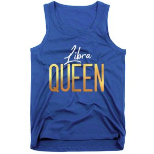 Libra Queen / Classy Libra Birthday Astrology Sign Gift Tank Top