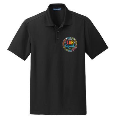 Lab Quad Crew Lab Week 2025 Laboratory Mls Mlt Lab Scientist Dry Zone Grid Polo
