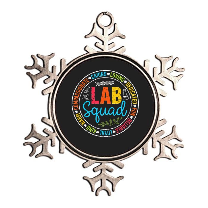 Lab Quad Crew Lab Week 2025 Laboratory Mls Mlt Lab Scientist Metallic Star Ornament