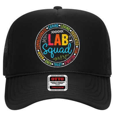 Lab Quad Crew Lab Week 2025 Laboratory MLS MLT Lab Scientist Gift Trucker Hat