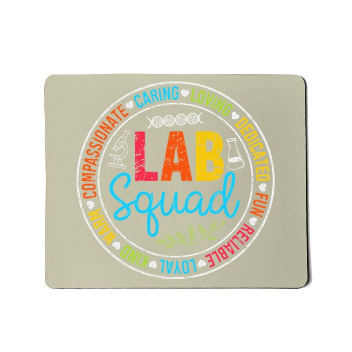 Lab Quad Crew Lab Week 2025 Laboratory MLS MLT Lab Scientist Gift Mousepad