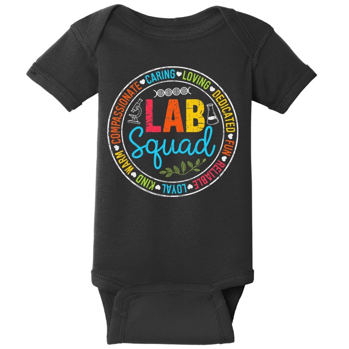 Lab Quad Crew Lab Week 2025 Laboratory MLS MLT Lab Baby Bodysuit
