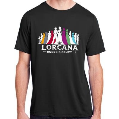 Lorcana QueenS Court Adult ChromaSoft Performance T-Shirt