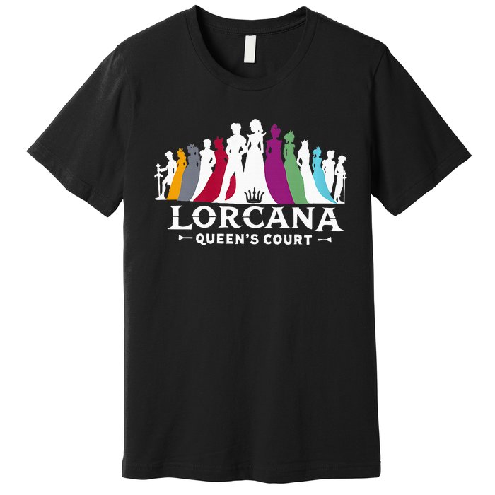 Lorcana QueenS Court Premium T-Shirt