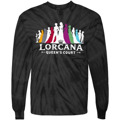 Lorcana QueenS Court Tie-Dye Long Sleeve Shirt