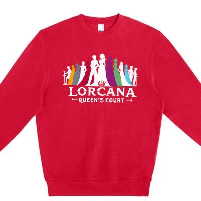 Lorcana QueenS Court Premium Crewneck Sweatshirt