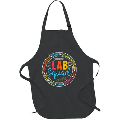 Lab Quad Crew Lab Week 2025 Laboratory MLS MLT Lab Scientist Full-Length Apron With Pockets