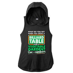 Lover Quote Humor Joke Pool Pun Funny Billiards Gift Ladies PosiCharge Tri-Blend Wicking Draft Hoodie Tank