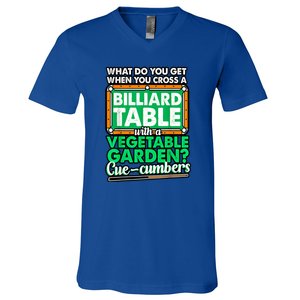 Lover Quote Humor Joke Pool Pun Funny Billiards Gift V-Neck T-Shirt