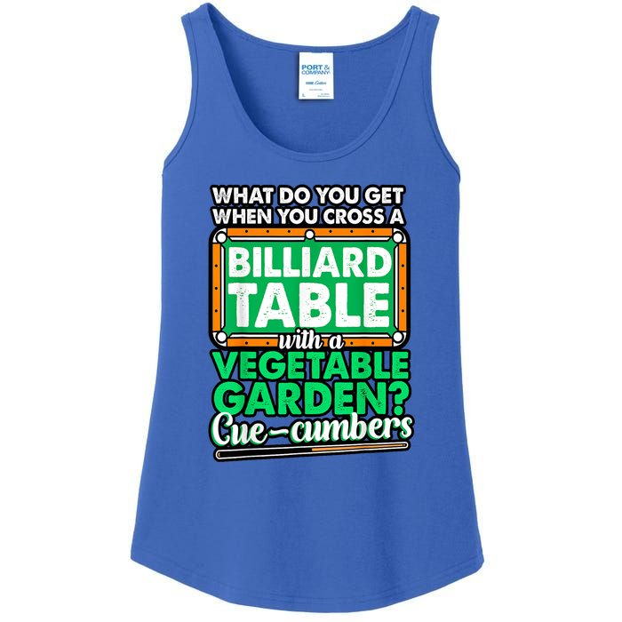 Lover Quote Humor Joke Pool Pun Funny Billiards Gift Ladies Essential Tank