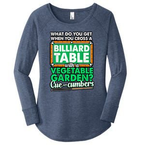 Lover Quote Humor Joke Pool Pun Funny Billiards Gift Women's Perfect Tri Tunic Long Sleeve Shirt