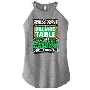 Lover Quote Humor Joke Pool Pun Funny Billiards Gift Women's Perfect Tri Rocker Tank