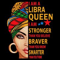 Libra Queen I Am Stronger Birthday Gift For Libra Zodiac Sweatshirt